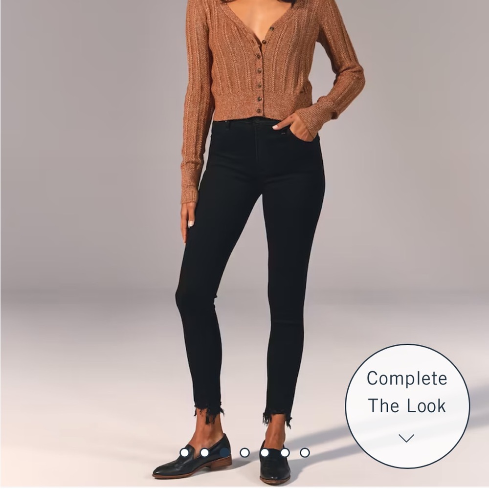 A&F- Simone High Rise Skinny - Picture 2 of 12